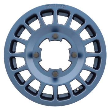 Picture of Method MR407 Bead Grip 15x6 / 5+1/51mm Offset / 4x136 / 100mm CB Bahia Blue Wheel