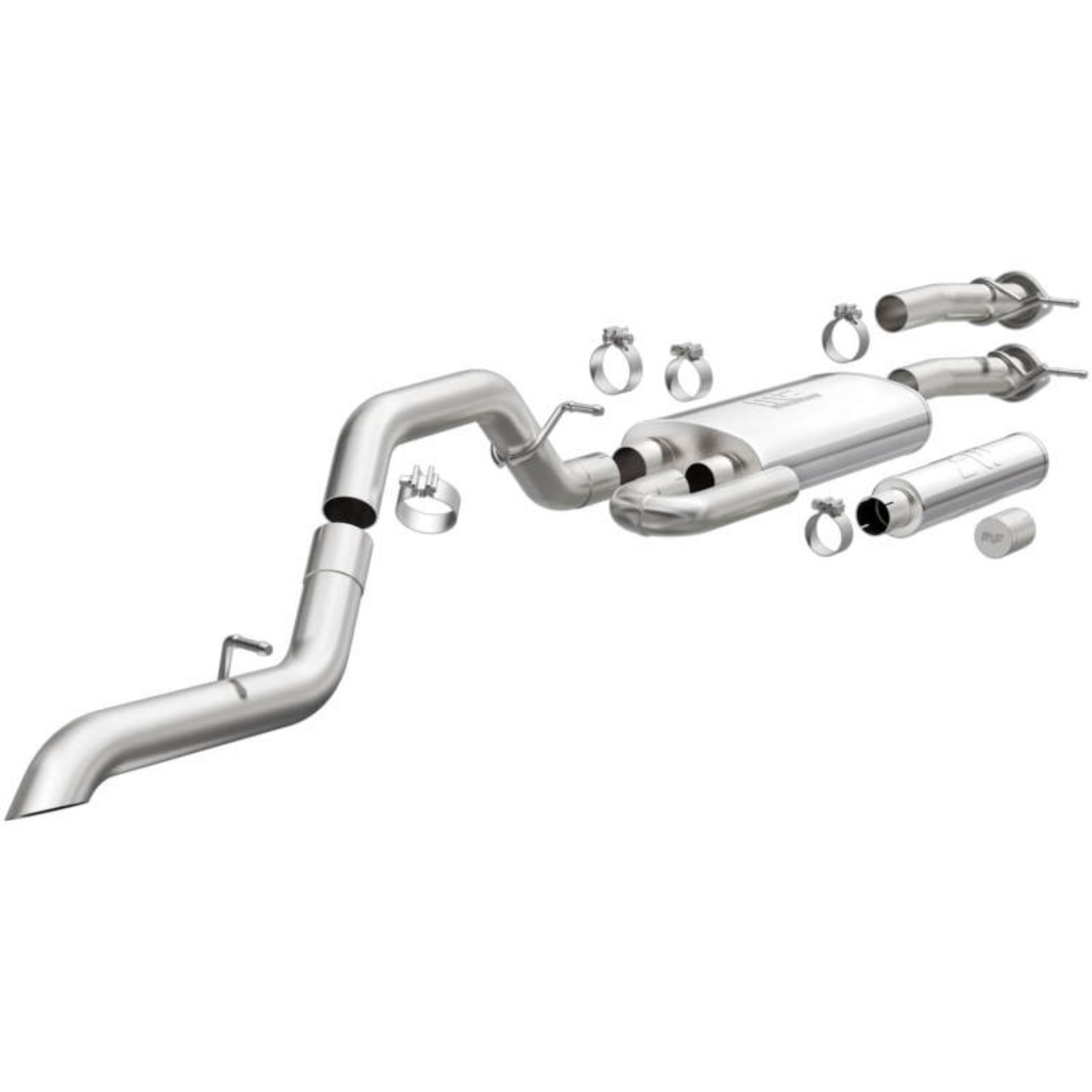 Picture of 19569-Overland Cat-Back Exhaust System Chevrolet/GMC
