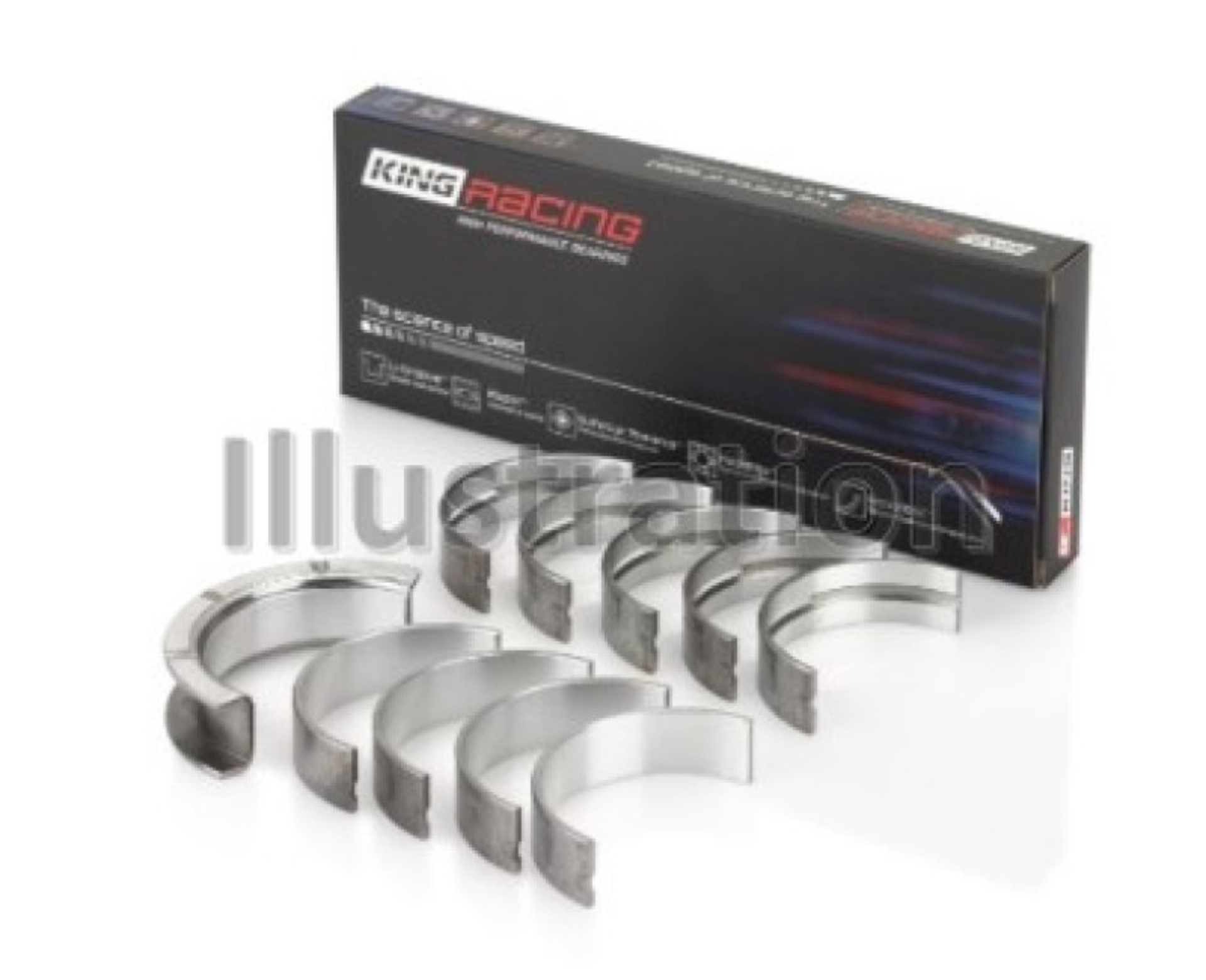Picture of King Engine Bearings KING Performance Main Bearings - MB529HP001