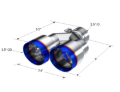 Picture of MBRP Univ Exhaust Tips SS - T5170BE