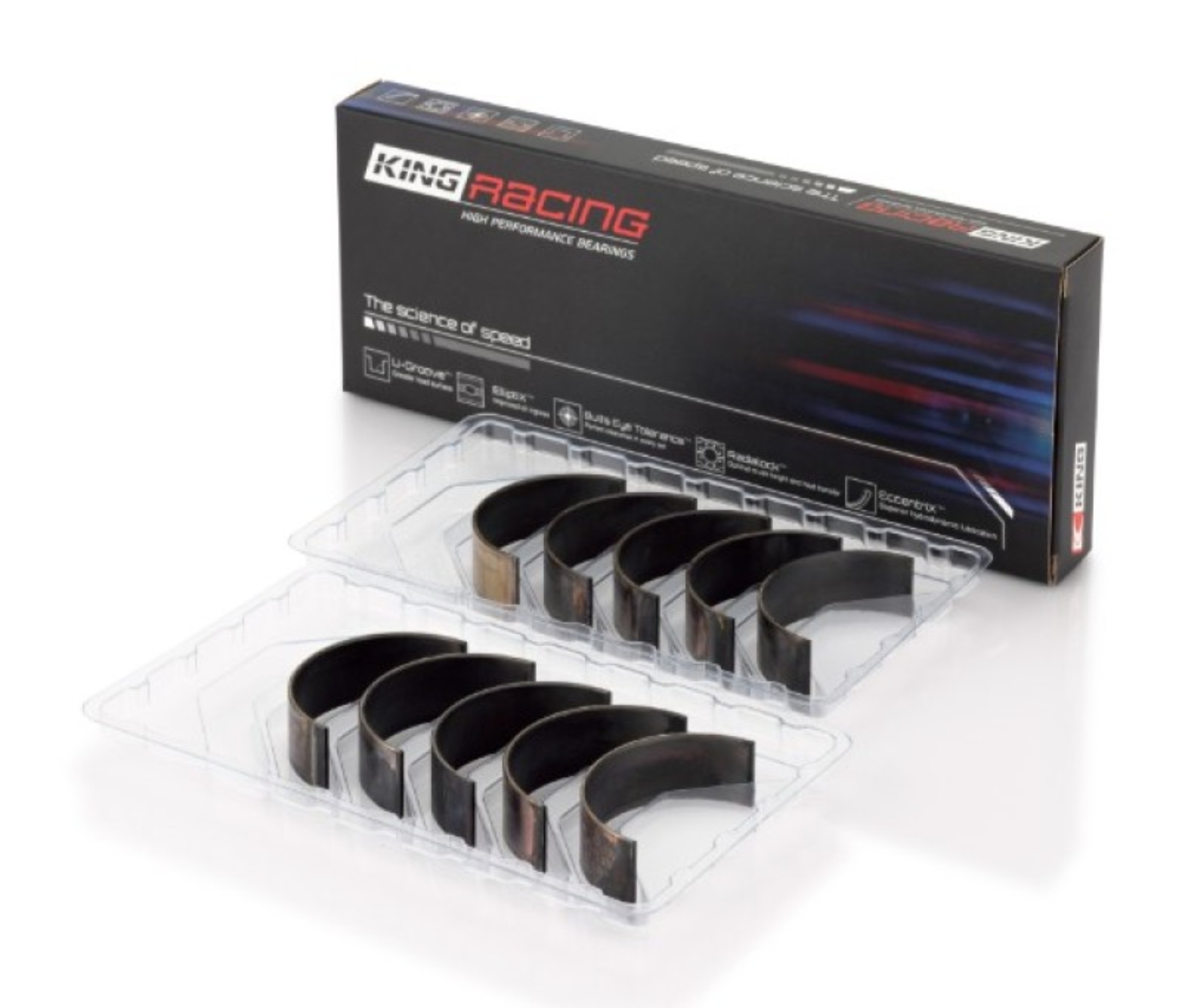 Picture of King Engine Bearings KING Performance Rod Bearings - CR505XP0.25
