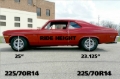 Picture of Ridetech RID Coil Springs Lowering Springs - 11162350