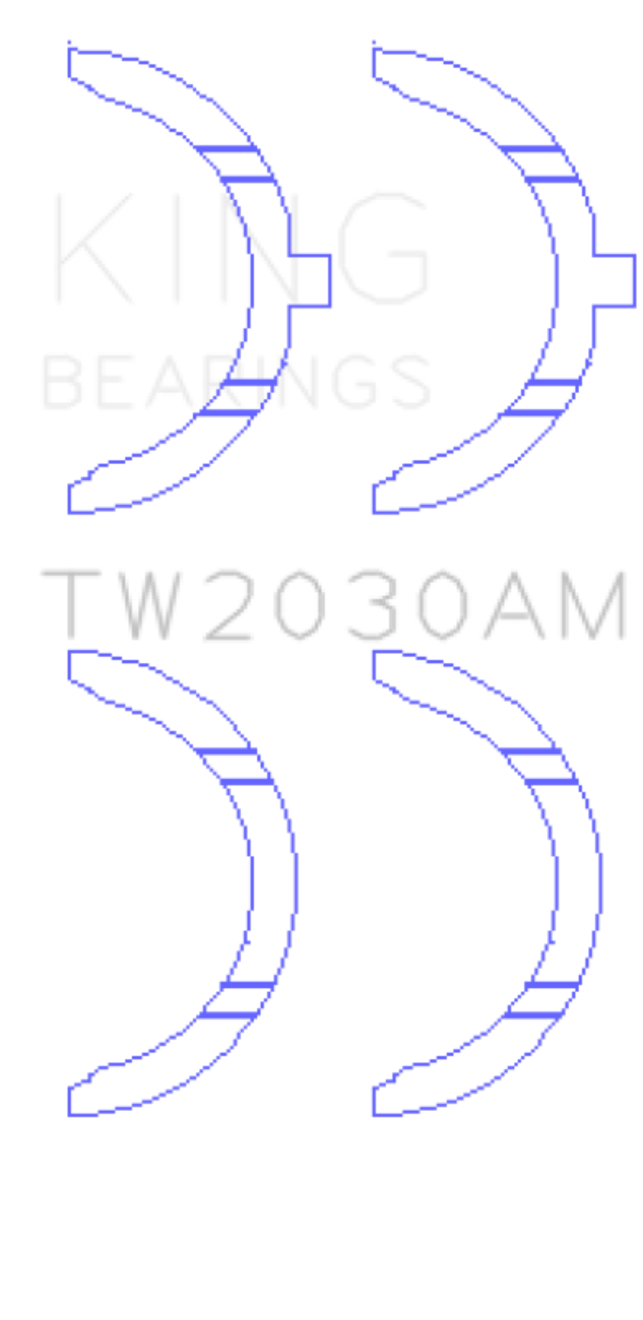 Picture of King Engine Bearings KING Thrust Washers - TW2030AM