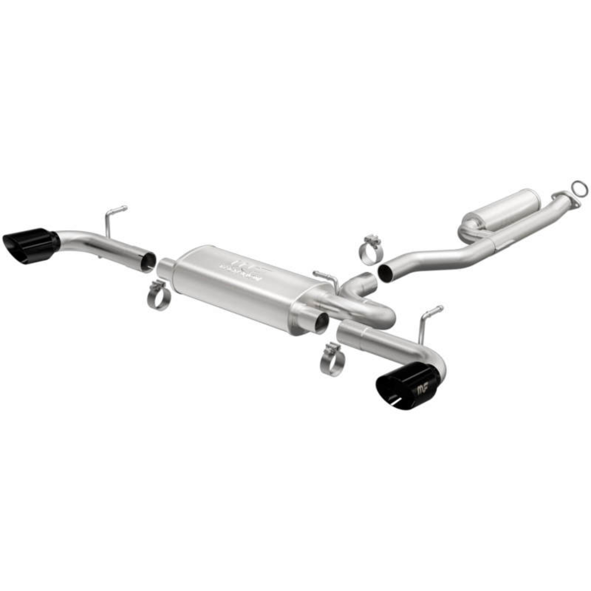 Picture of Street Series Black Chrome Cat-Back System 19500