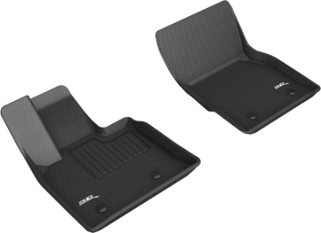 Picture of 3D MAXpider ACE Kagu-Front-Black Floor Mats - L1AR00011509