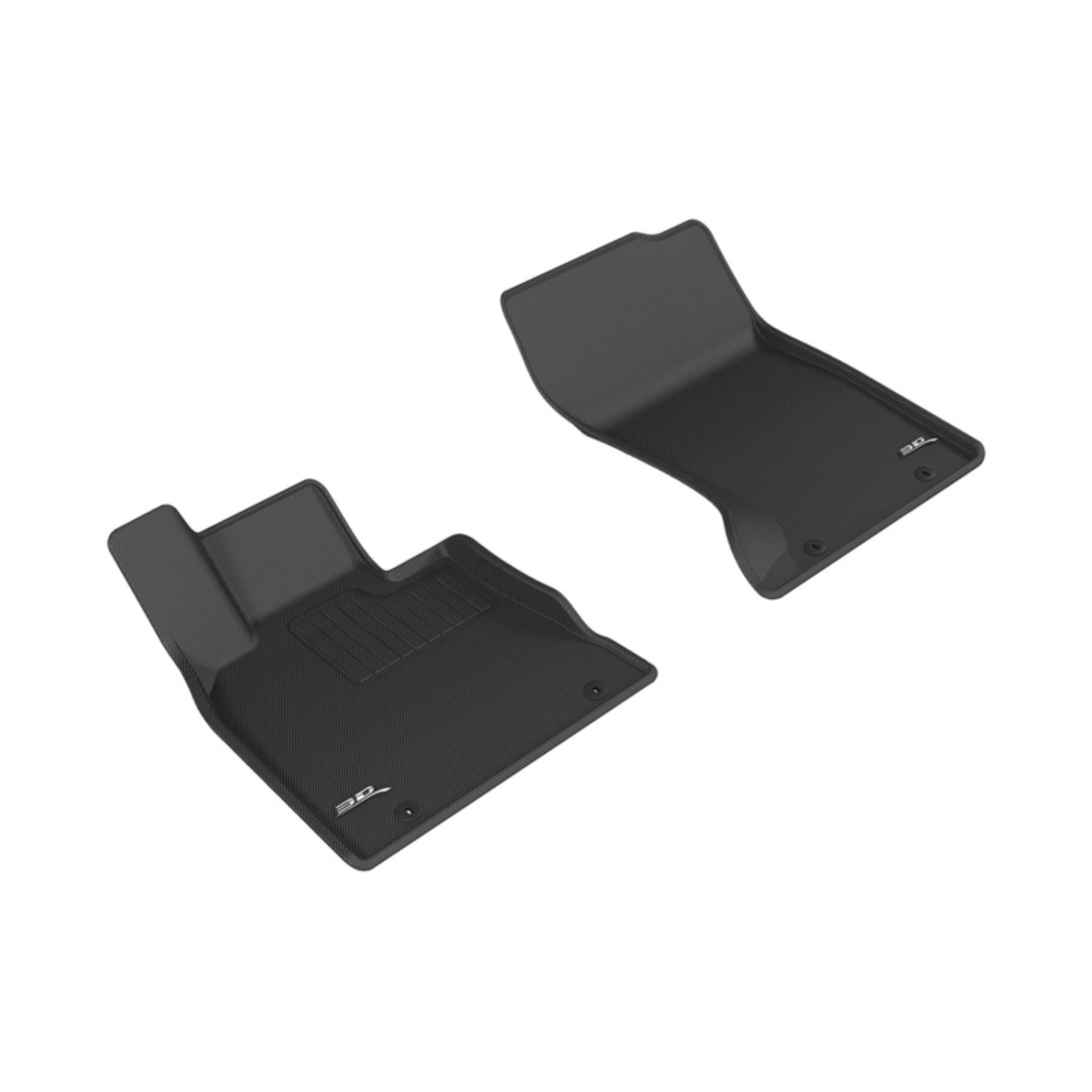 Picture of 3D MAXpider ACE Kagu-Front-Black Floor Mats - L1GS00011509
