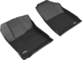Picture of 3D MAXpider ACE Kagu-Front-Black Floor Mats - L1HY10211509