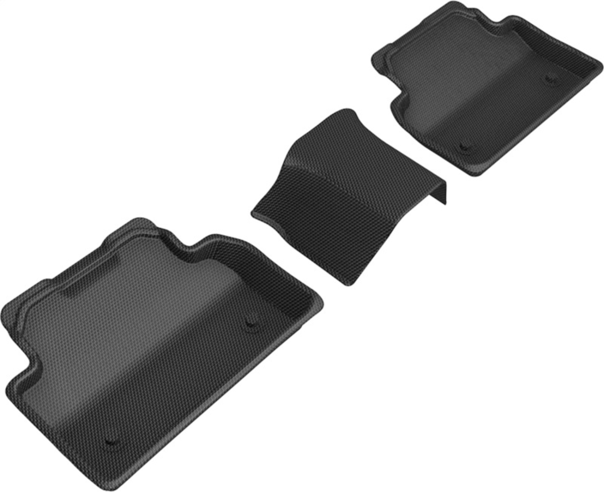 Picture of 3D MAXpider ACE Kagu-Rear-Black Floor Mats - L1JG01321509