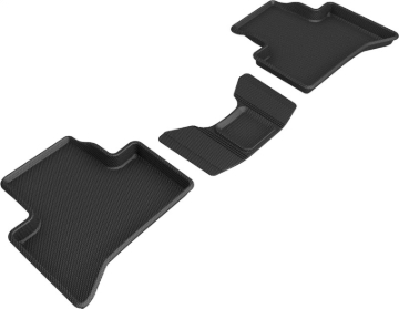 Picture of 3D MAXpider ACE Kagu-Rear-Black Floor Mats - L1AR00021509