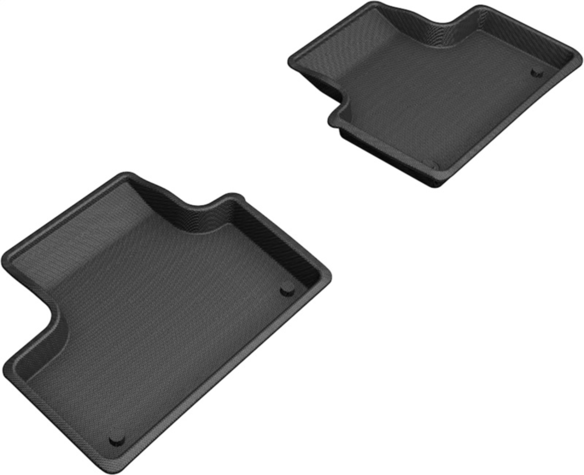 Picture of 3D MAXpider ACE Kagu-Rear-Black Floor Mats - L1VV02721509