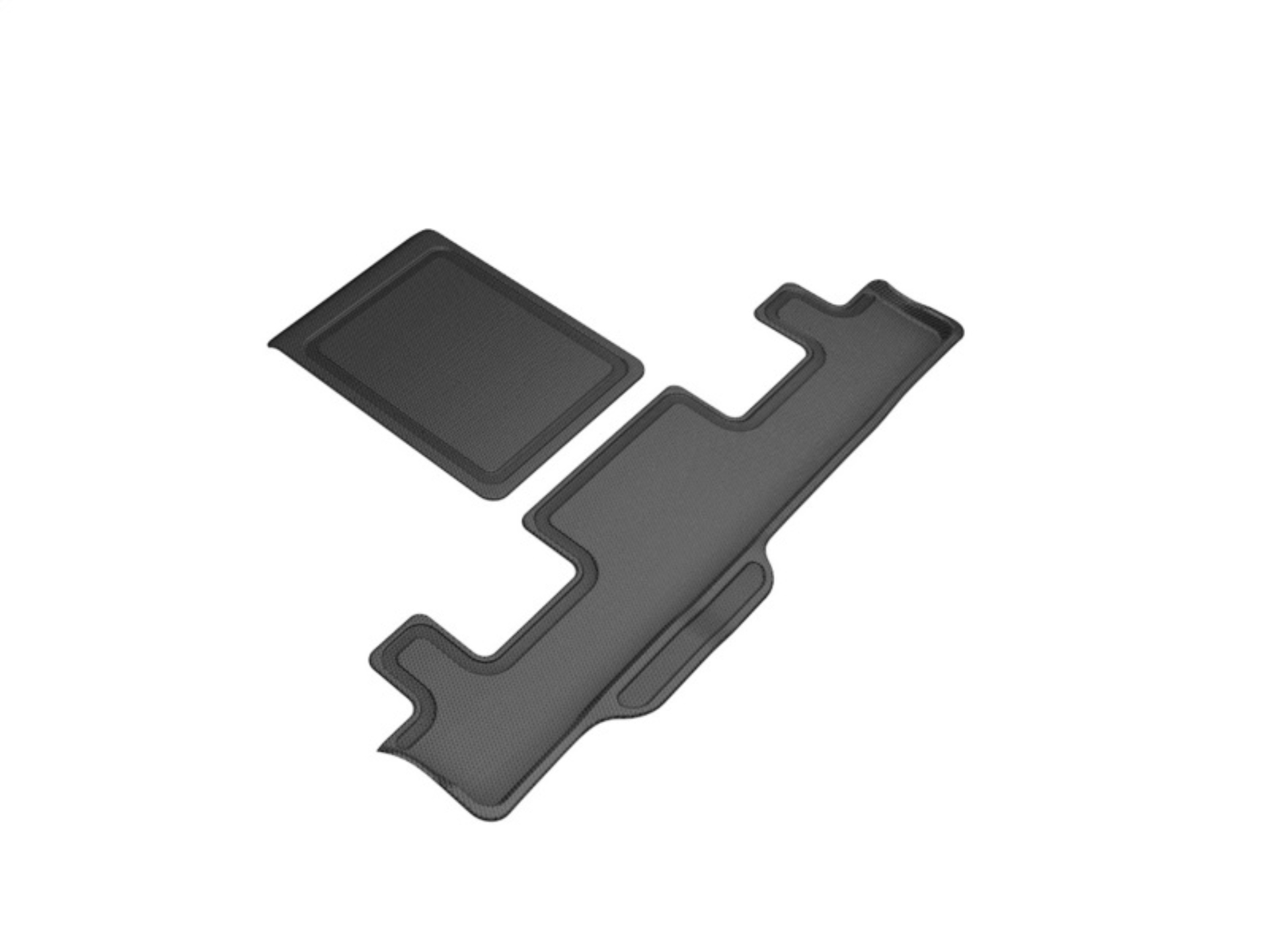 Picture of 3D MAXpider ACE Kagu-3rd Row-Black Floor Mats - L1CH09331509