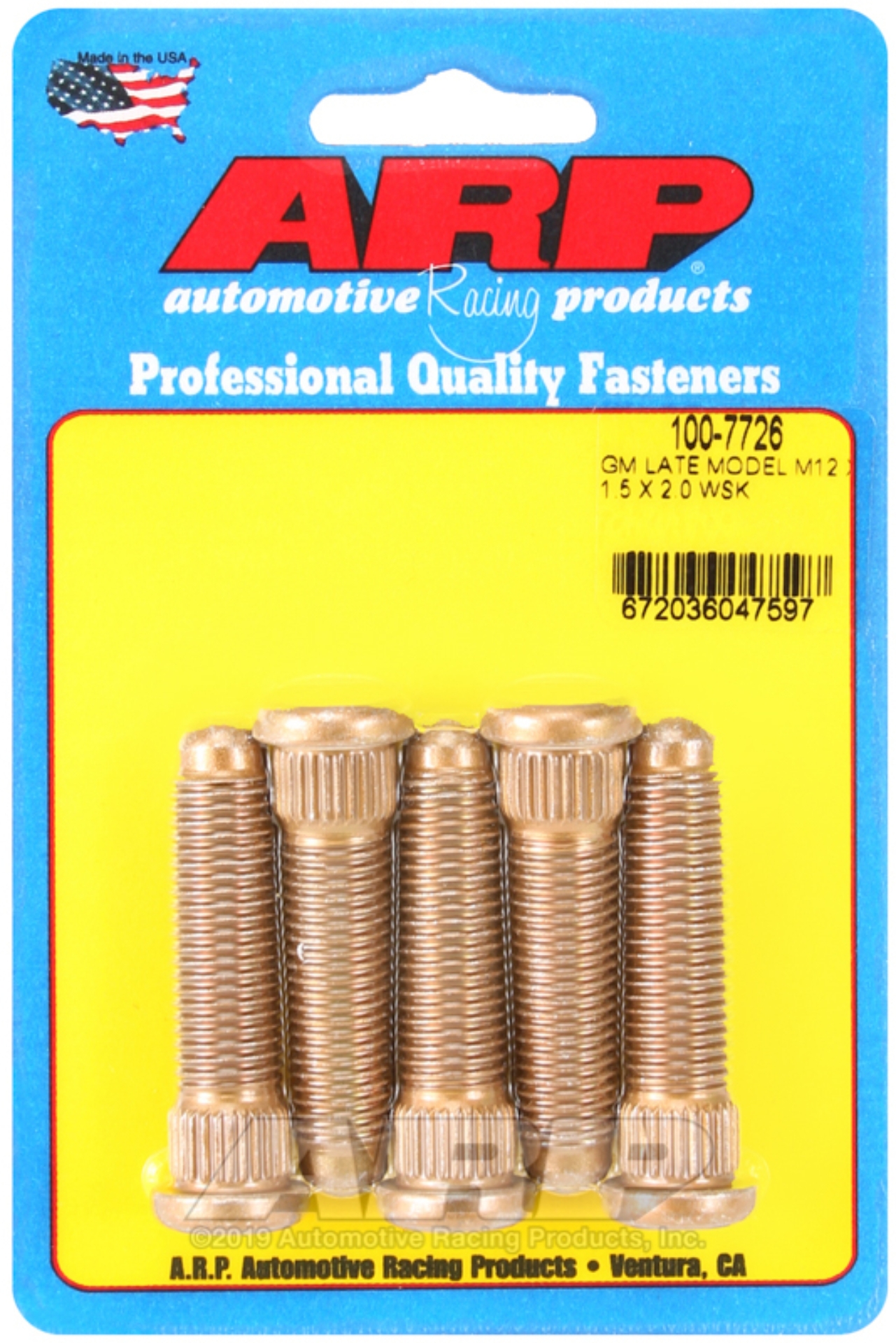 Picture of ARP Wheel Stud Kits - 100-7726