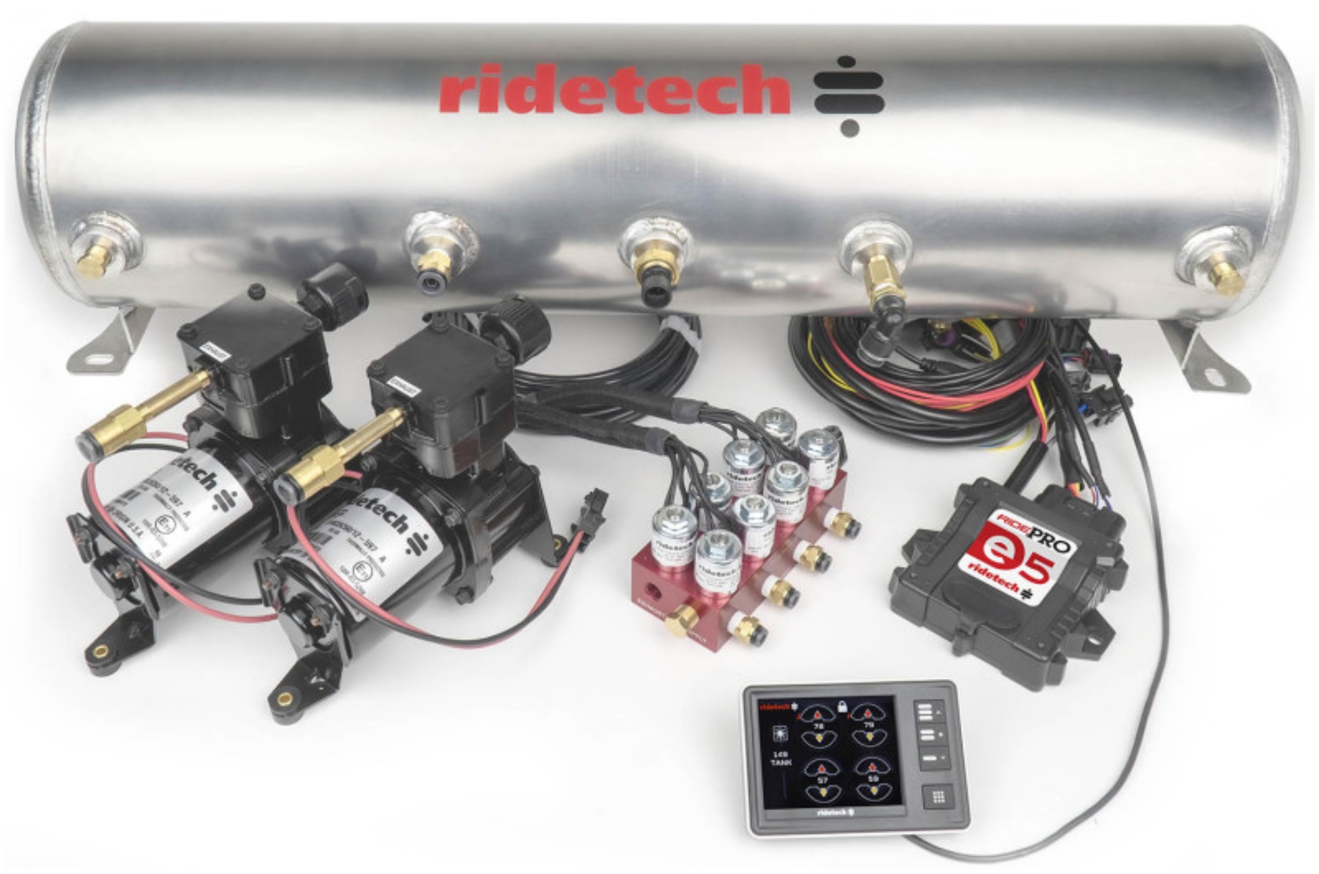 Picture of Ridetech RID Air Control System Air Compressor Systems - 30534100