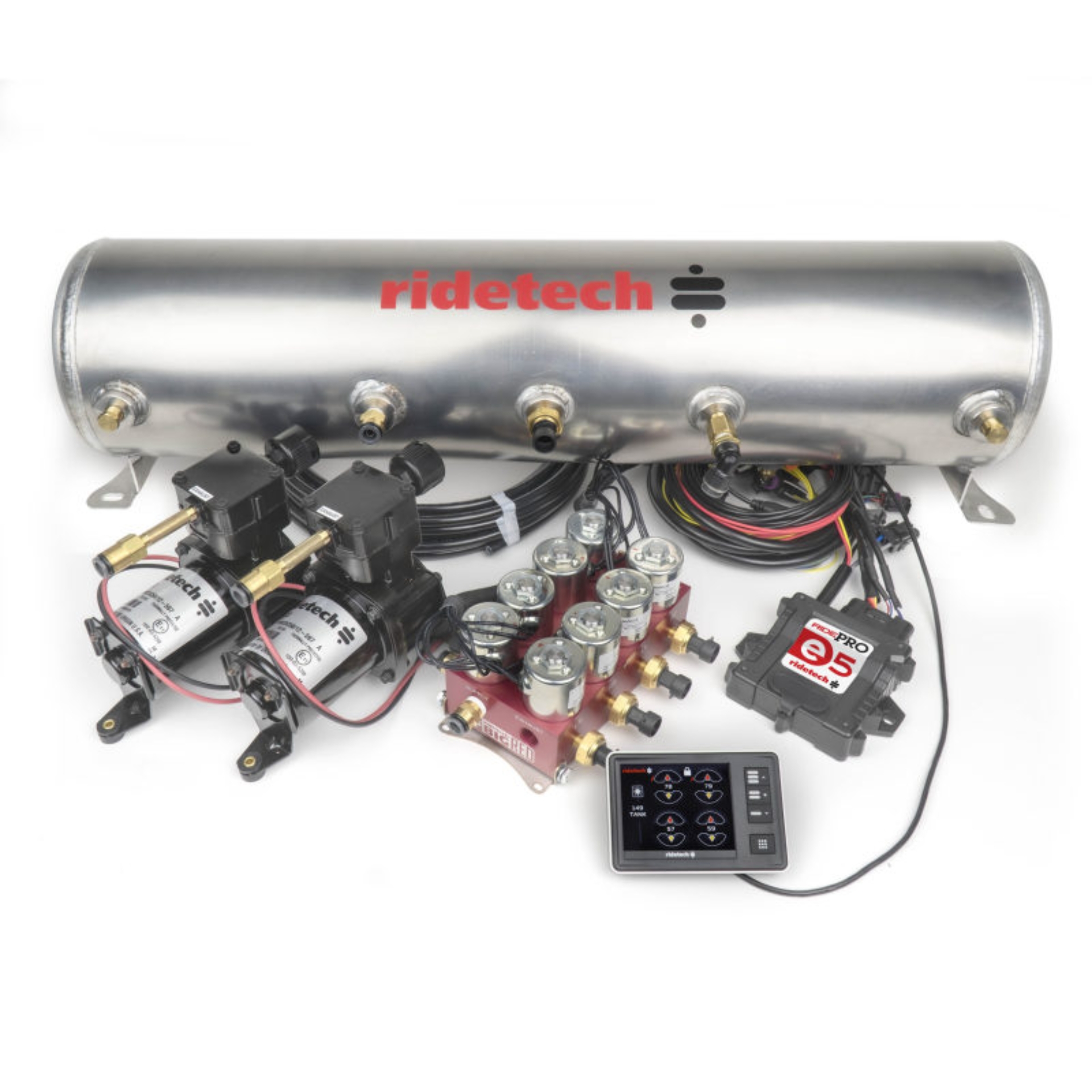 Picture of Ridetech RID Air Control System Air Compressor Systems - 30534700