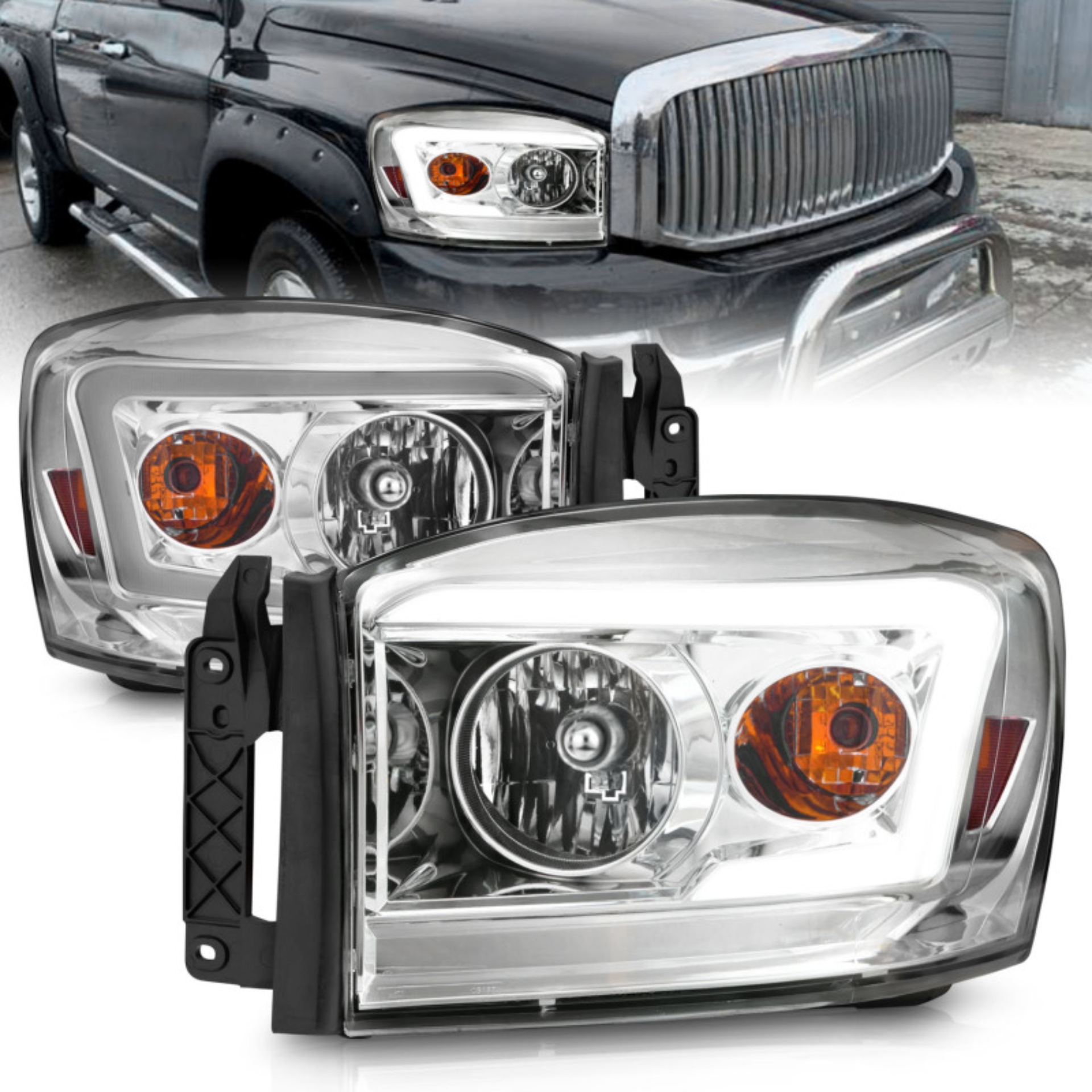 Picture of ANZO ANZ Crystal Headlights - 111525