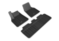 Picture of 3D MAXpider ACE Elitect-Combo-Black Floor Mats - E1TL02701809
