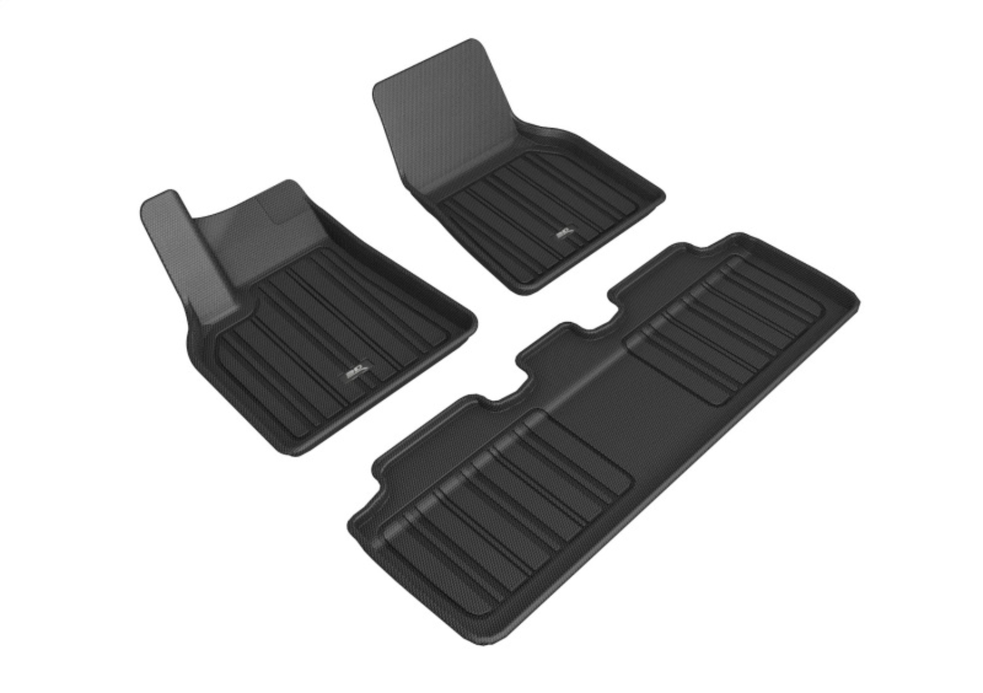 Picture of 3D MAXpider ACE Elitect-Combo-Black Floor Mats - E1TL02701809