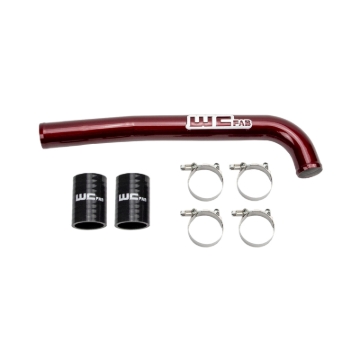 Picture of Wehrli WCF Upper Coolant Pipe Radiator Hoses - WCF100223-RED