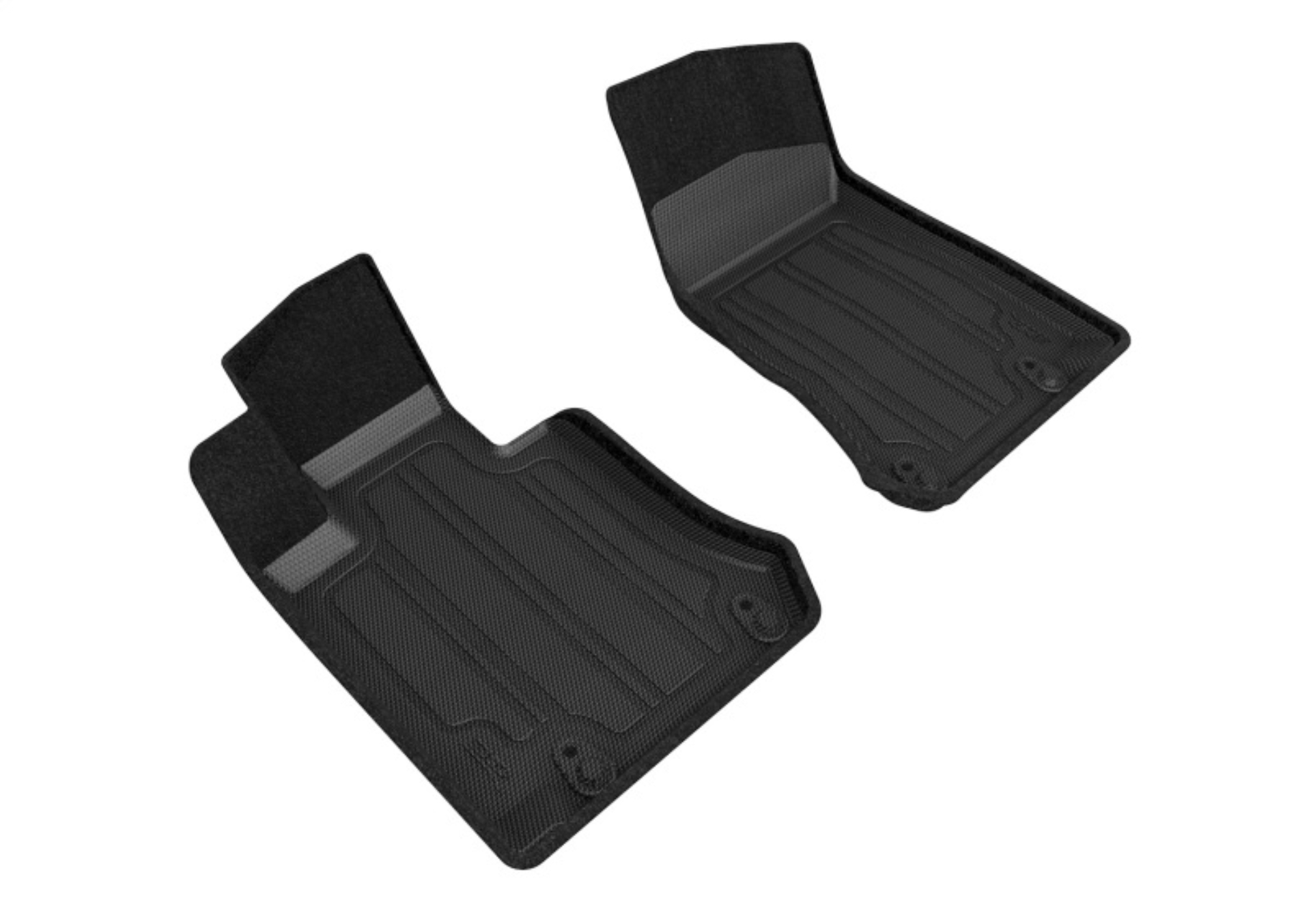 Picture of 3D MAXpider ACE Elegant Hybrid-Front-Black Floor Mats Carpeted - SLMB07914709