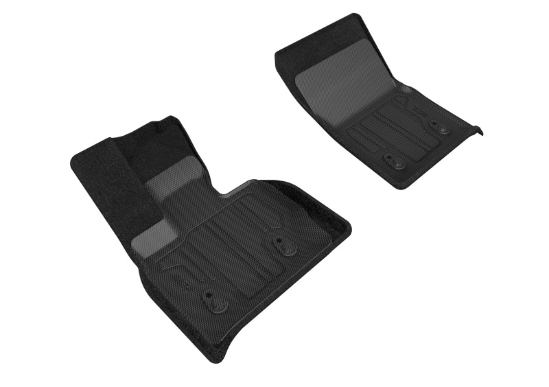 Picture of 3D MAXpider ACE Elegant Hybrid-Front-Black Floor Mats Carpeted - SLMB10914709