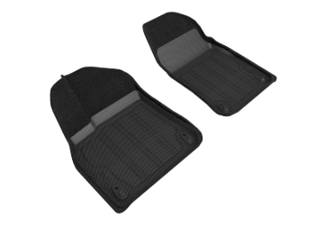 Picture of 3D MAXpider ACE Elegant Hybrid-Front-Black Floor Mats Carpeted - SLPO01914709