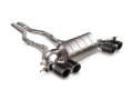 Picture of Akrapovic AKR Slip-On Line-Titanium Muffler - S-BM/T/21H