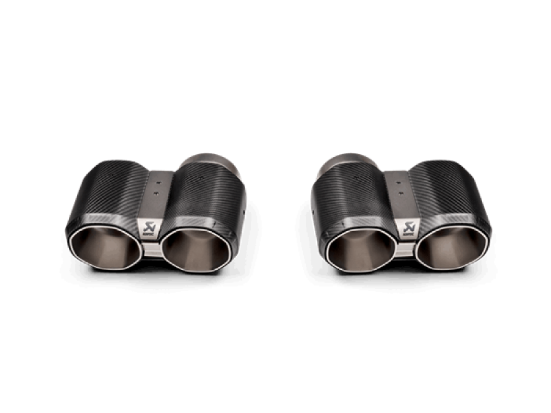 Picture of Akrapovic AKR Tail Pipe Set-Carbon - TP-CT/69