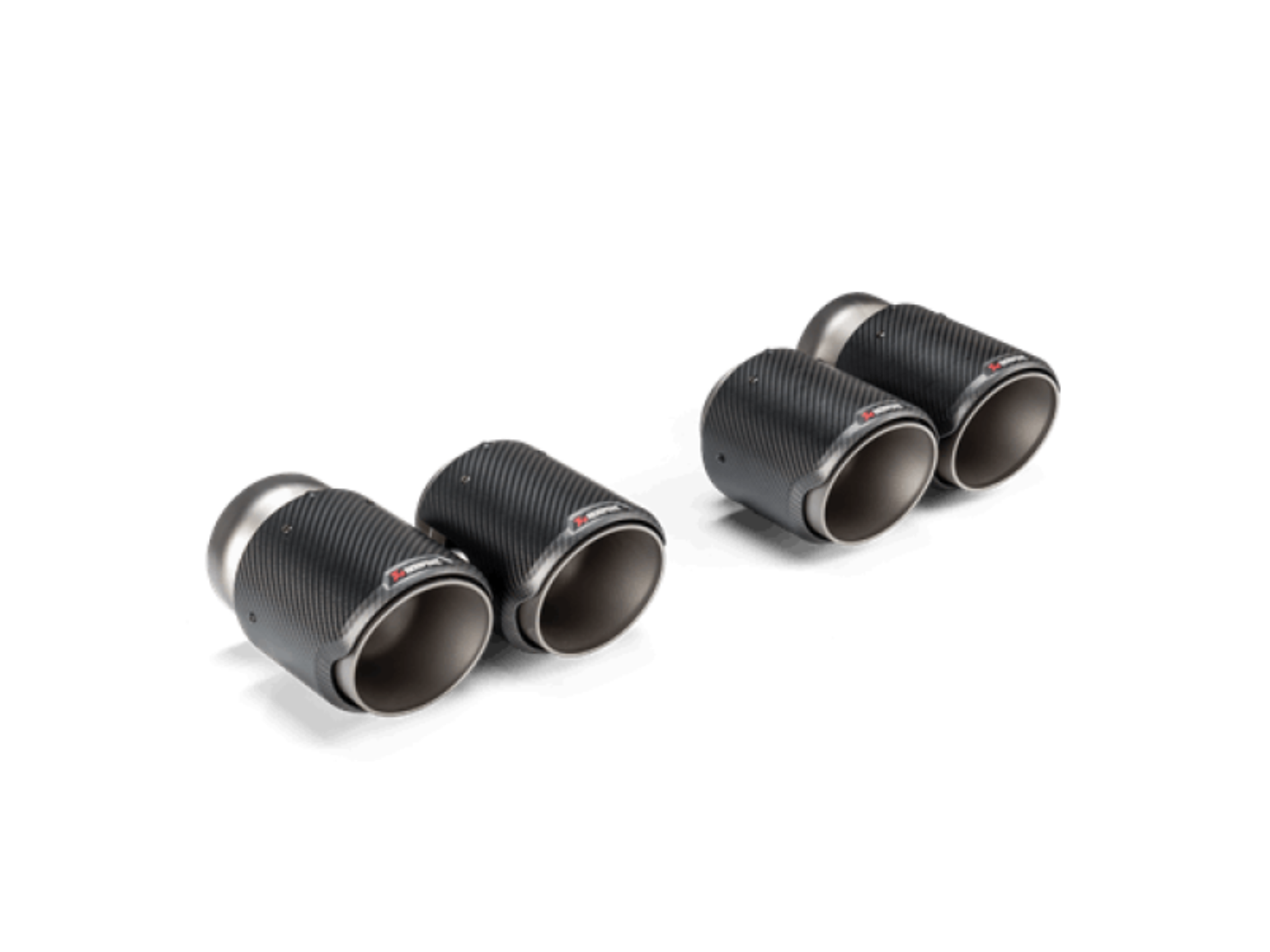 Picture of Akrapovic AKR Tail Pipe Set-Carbon - TP-CT/68