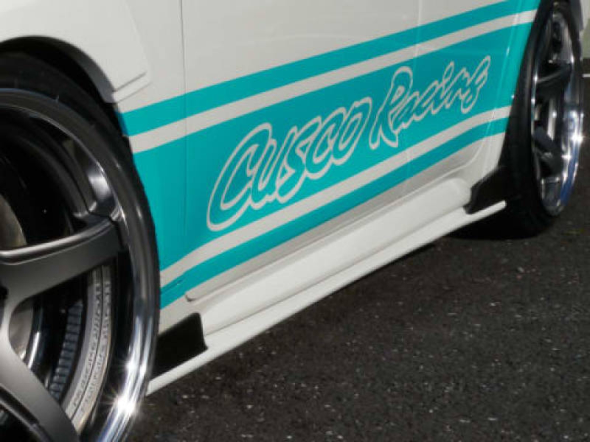 Picture of Cusco CUS Side Splitters Side Skirts - 1A9 820 SS