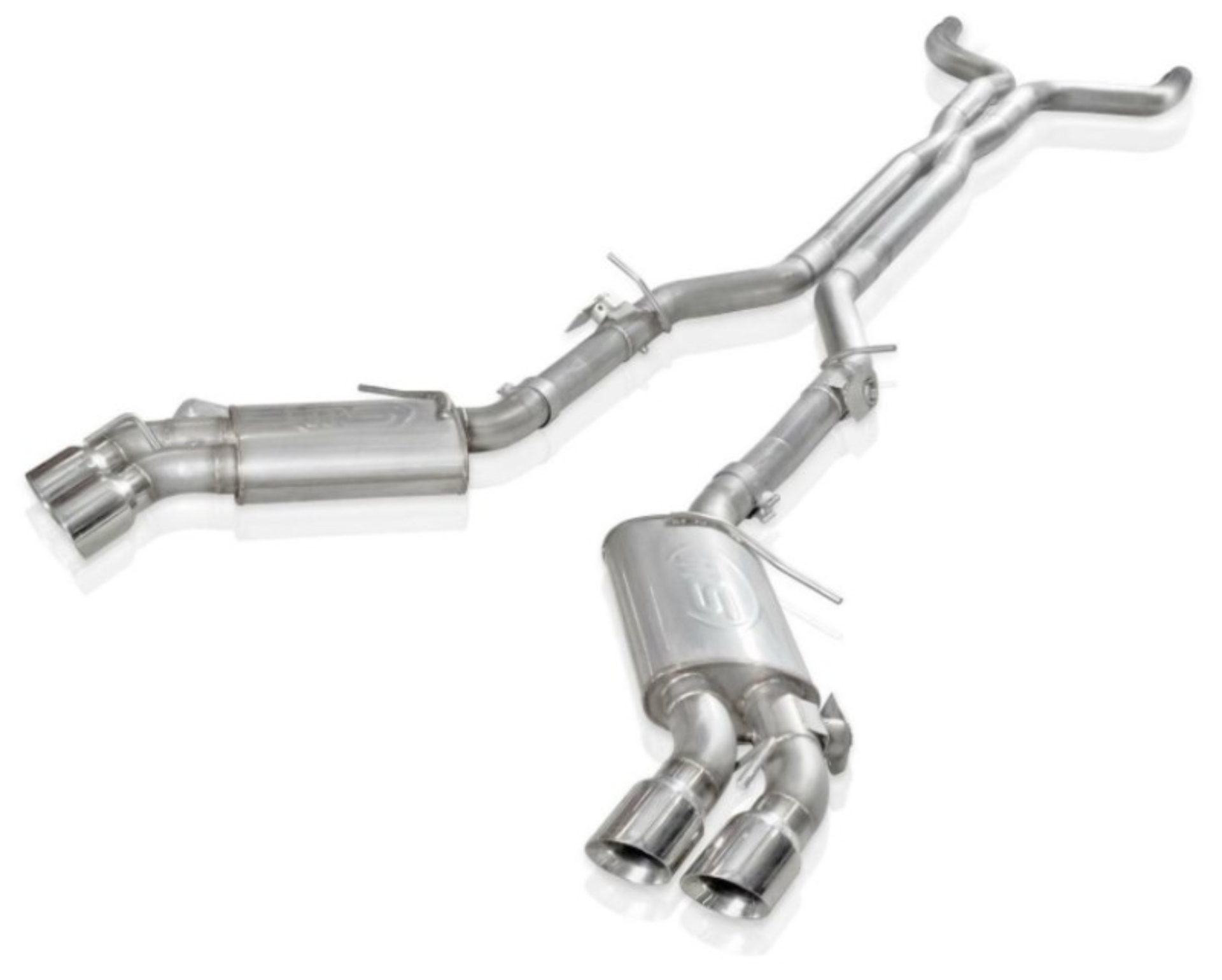 Picture of Stainless Works SSW Exhaust Catback - CA16AVCBSL