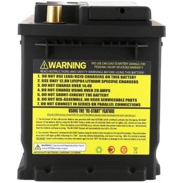 Picture of Antigravity Batteries ANT AG 48 16V Restart Battery-Lithium - AG-H6-30-16