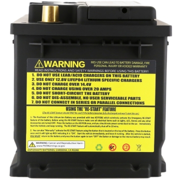 Picture of Antigravity Batteries ANT AG 94 Restart Battery-Lithium - AG-H7-80-RS