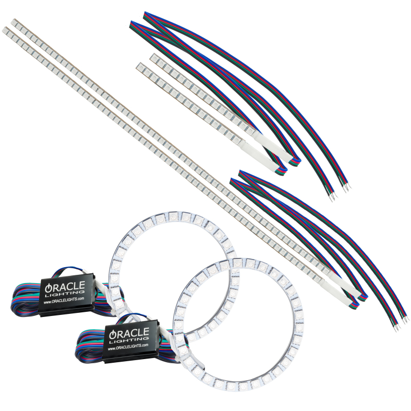 Picture of ORACLE Lighting ORL DRL Headlight Kits w/Halos - 1324-334