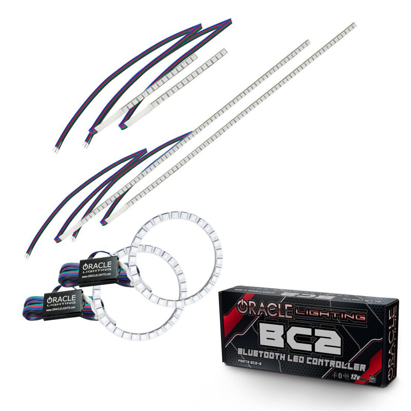 Picture of ORACLE Lighting ORL DRL Headlight Kits w/Halos - 1324-335