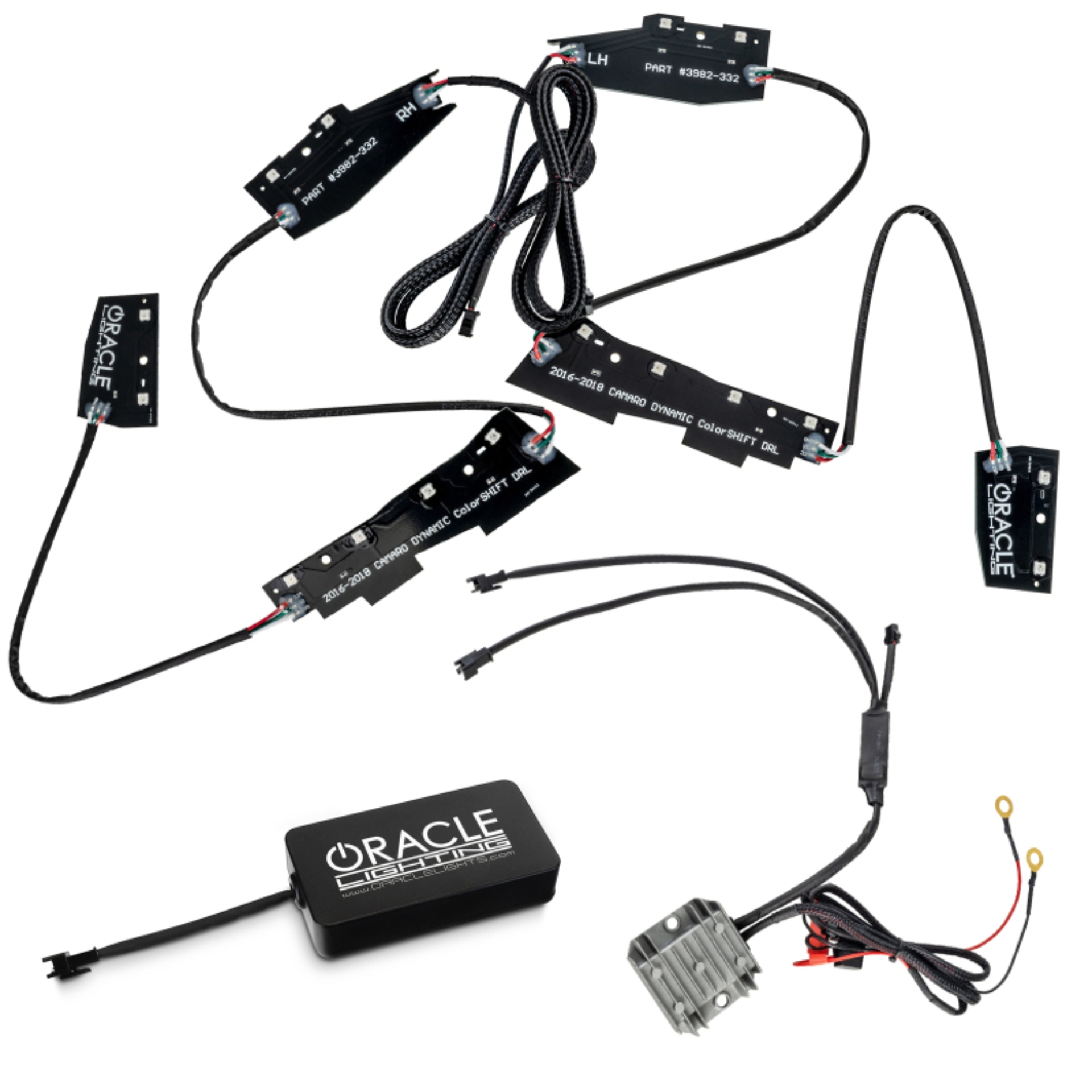 Picture of ORACLE Lighting ORL Dynamic ColorSHIFT Kits Headlights - 3982-332