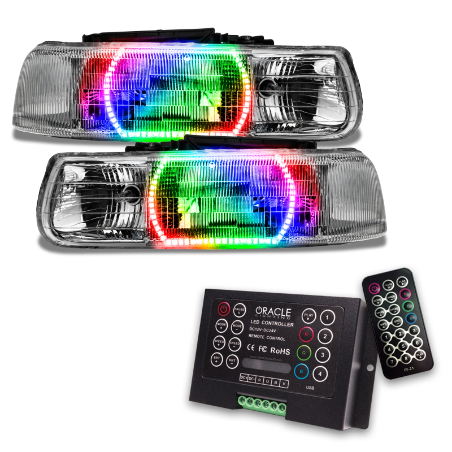 Picture of ORACLE Lighting ORL Headlight Assemblies - 8166-333