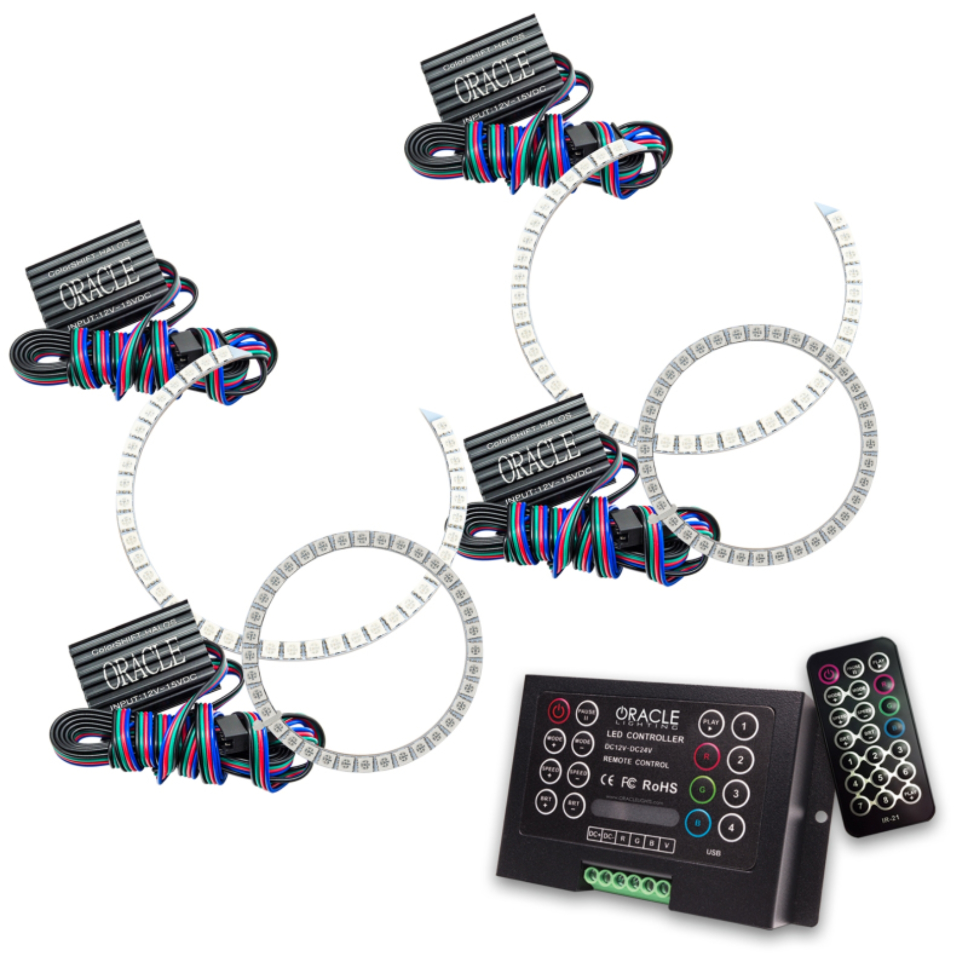 Picture of ORACLE Lighting ORL Headlight Halo Kits - 3945-333