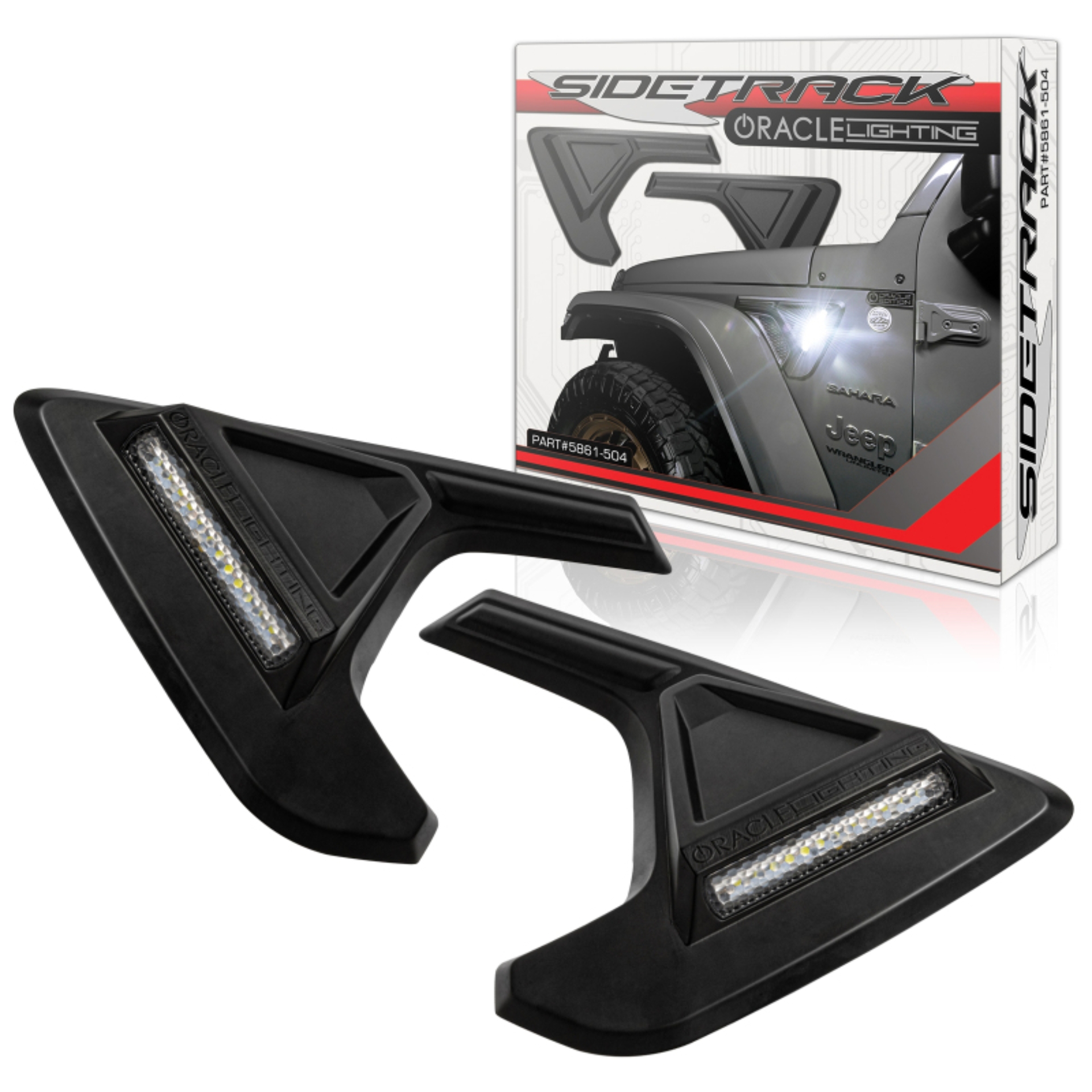 Picture of ORACLE Lighting ORL Sidetracks Light Strip LED - 5861-504