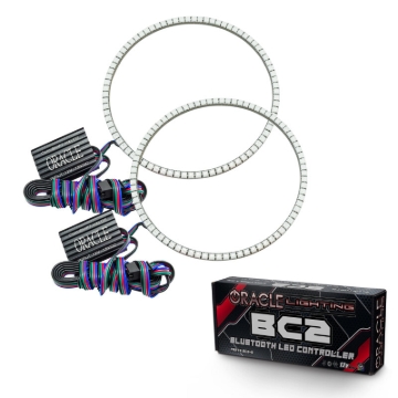 Picture of ORACLE Lighting ORL Surface Mount Halo Kits Fog Lights - 1214-335