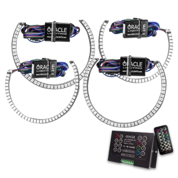 Picture of ORACLE Lighting ORL Surface Mount Halo Kits Fog Lights - 1292-333