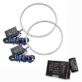 Picture of ORACLE Lighting ORL Surface Mount Halo Kits Fog Lights - 3943-333