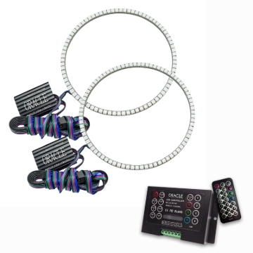 Picture of ORACLE Lighting ORL Surface Mount Halo Kits Fog Lights - 3949-333