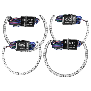 Picture of ORACLE Lighting ORL Surface Mount Halo Kits Fog Lights - 3990-334