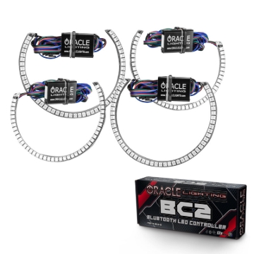 Picture of ORACLE Lighting ORL Surface Mount Halo Kits Fog Lights - 3990-335
