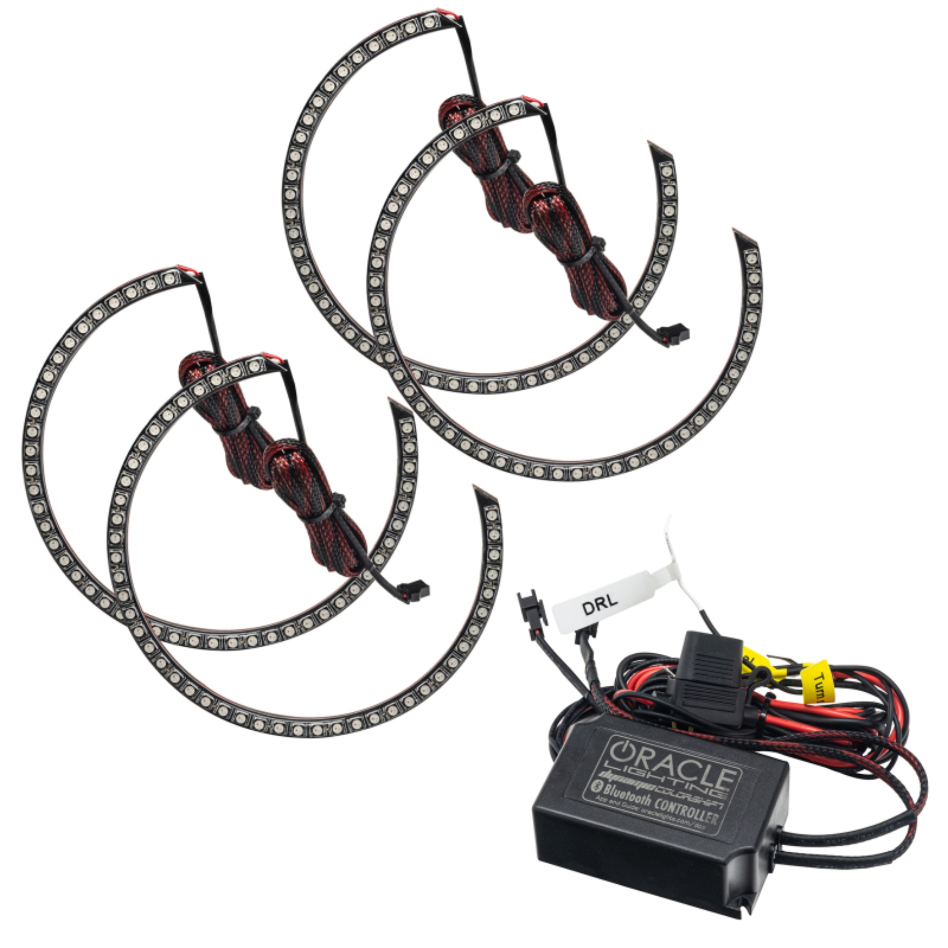 Picture of ORACLE Lighting ORL Surface Mount Halo Kits Fog Lights - 3990-332