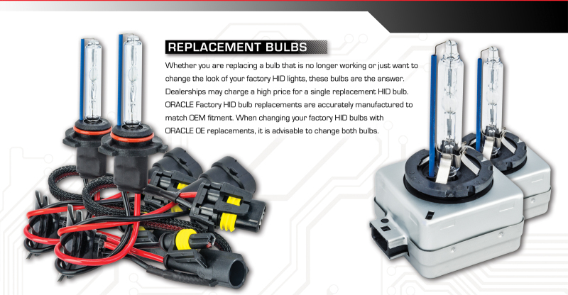 Picture of ORACLE Lighting ORL Xenon HID Kit Canbus Headlights - 8133-013