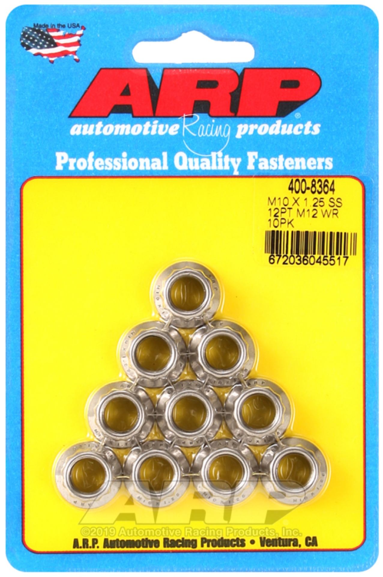 Picture of ARP 12pt Hardware Kit - 400-8364
