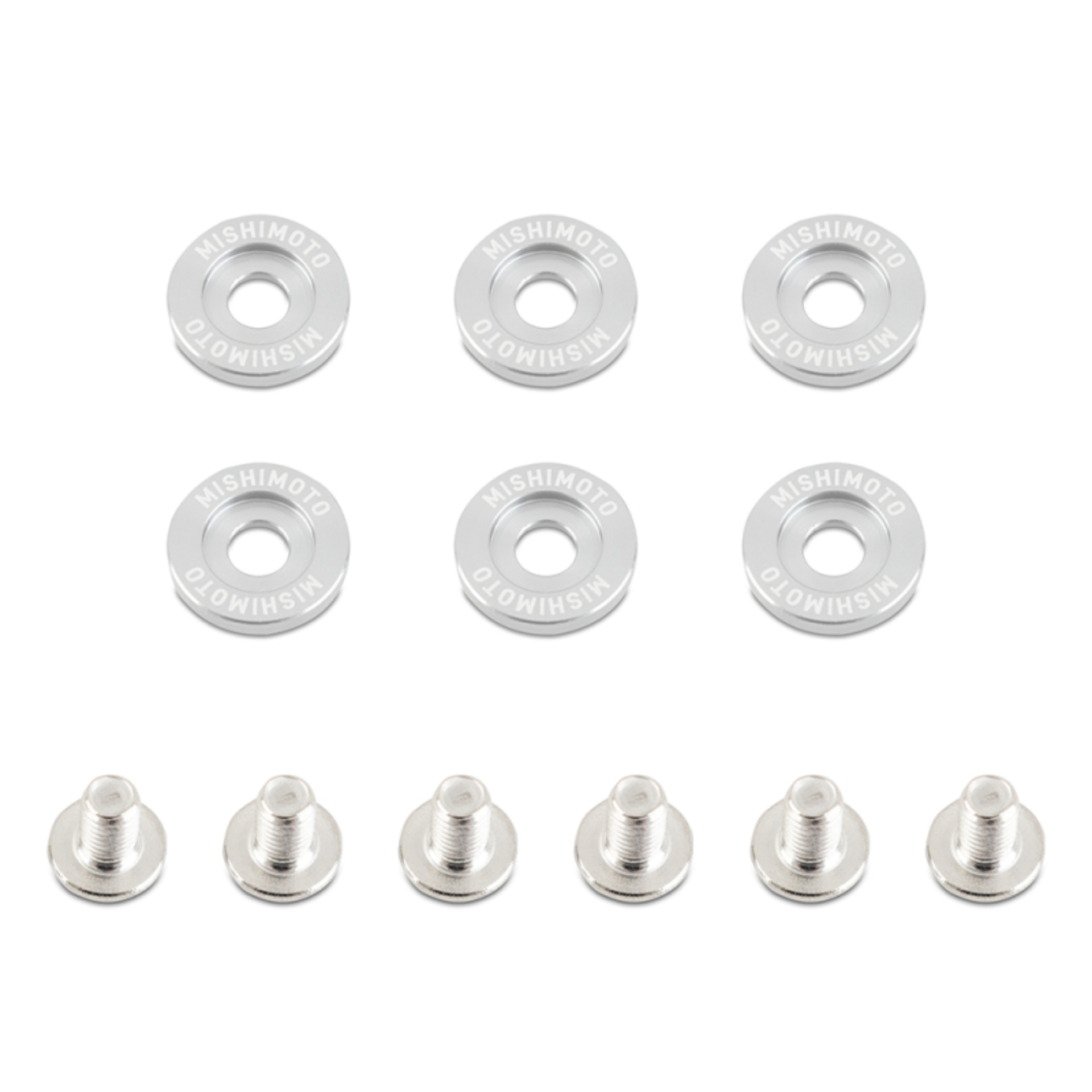 Picture of Mishimoto MM Fender Washer Kit Bolts - MMFW-SM-6SL