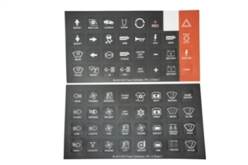 Picture of Rywire RYW Switch Panels - RY-MORISTECH-KEYPAD-LABEL