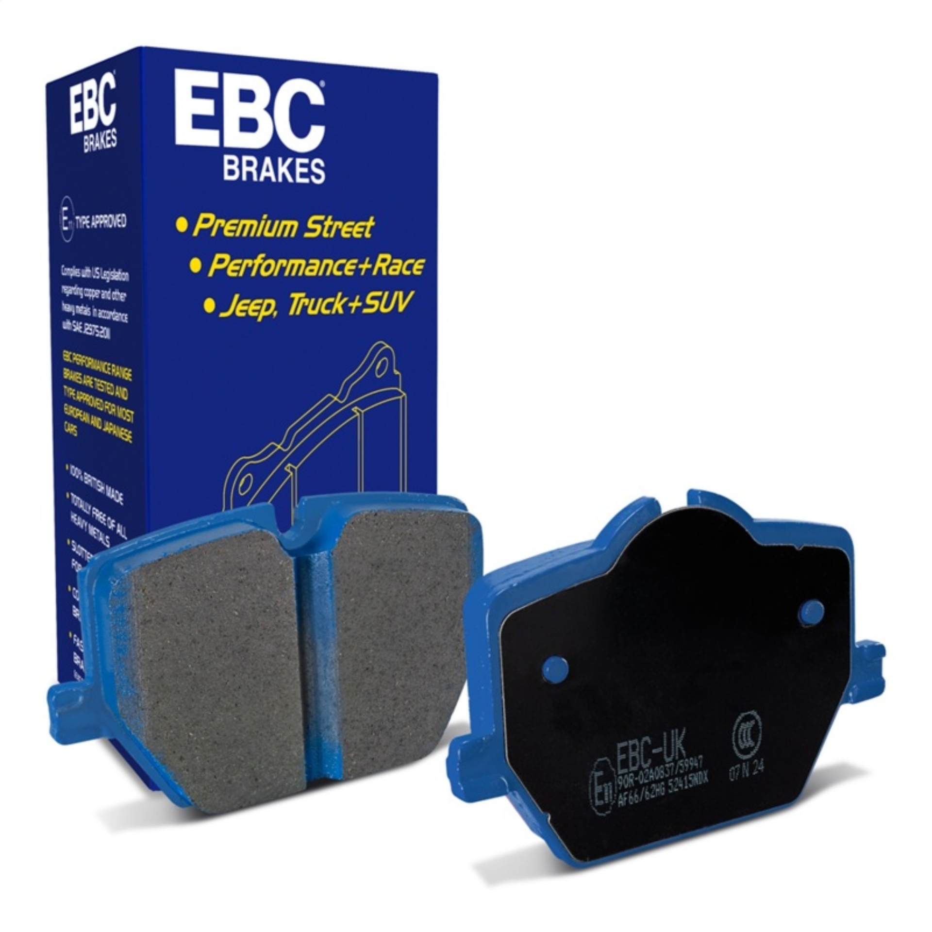 Picture of EBC Bluestuff Brake Pad Sets - DP52415NDX